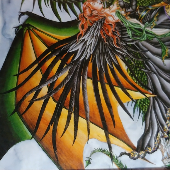 Nene Thomas Absinthe Mini Print 5" x 7" - New - Out of Print - in 8" x 10" Frame - Picture 4 of 4